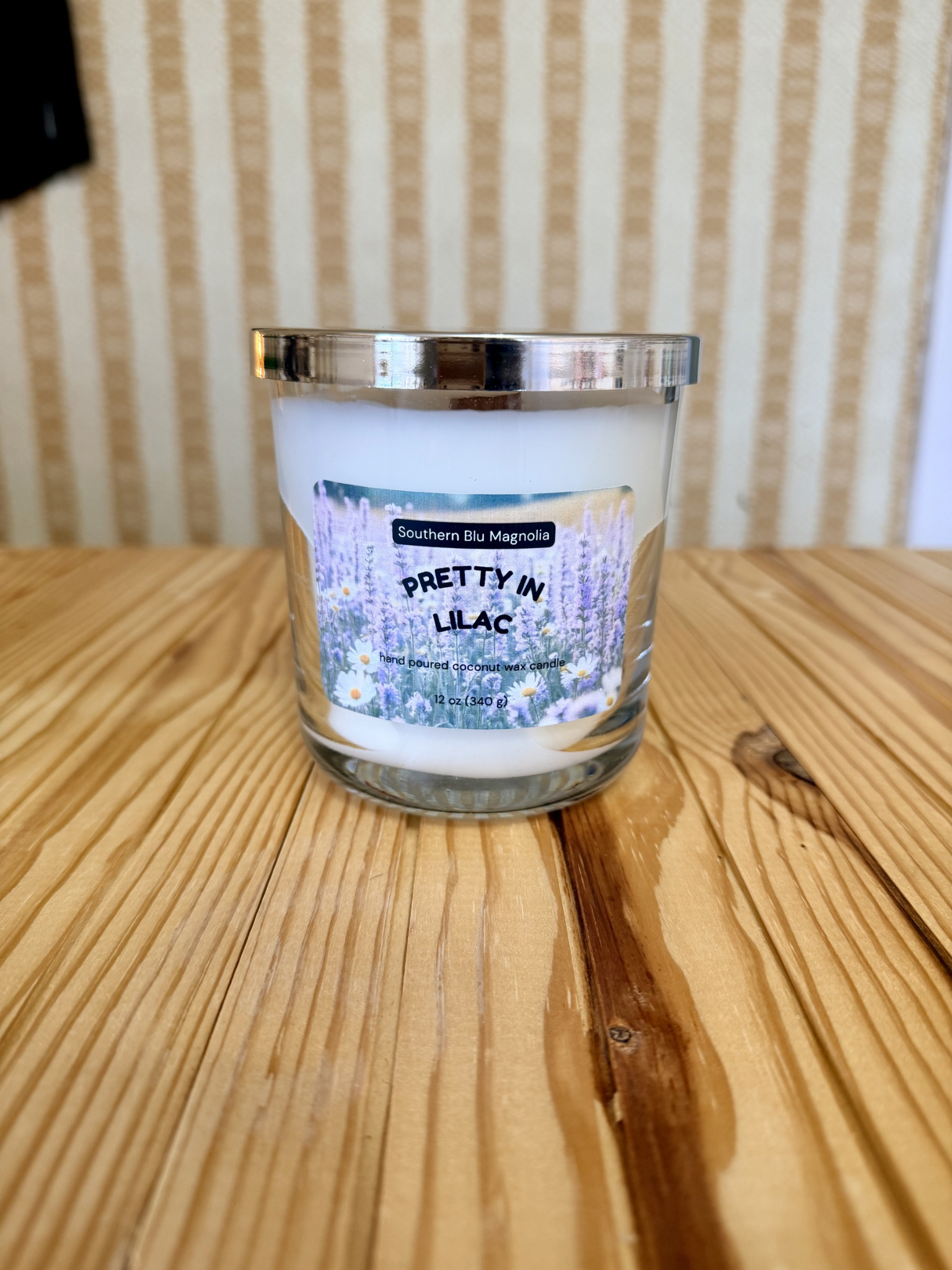 PRETTY IN LILAC Coconut Wax Candle