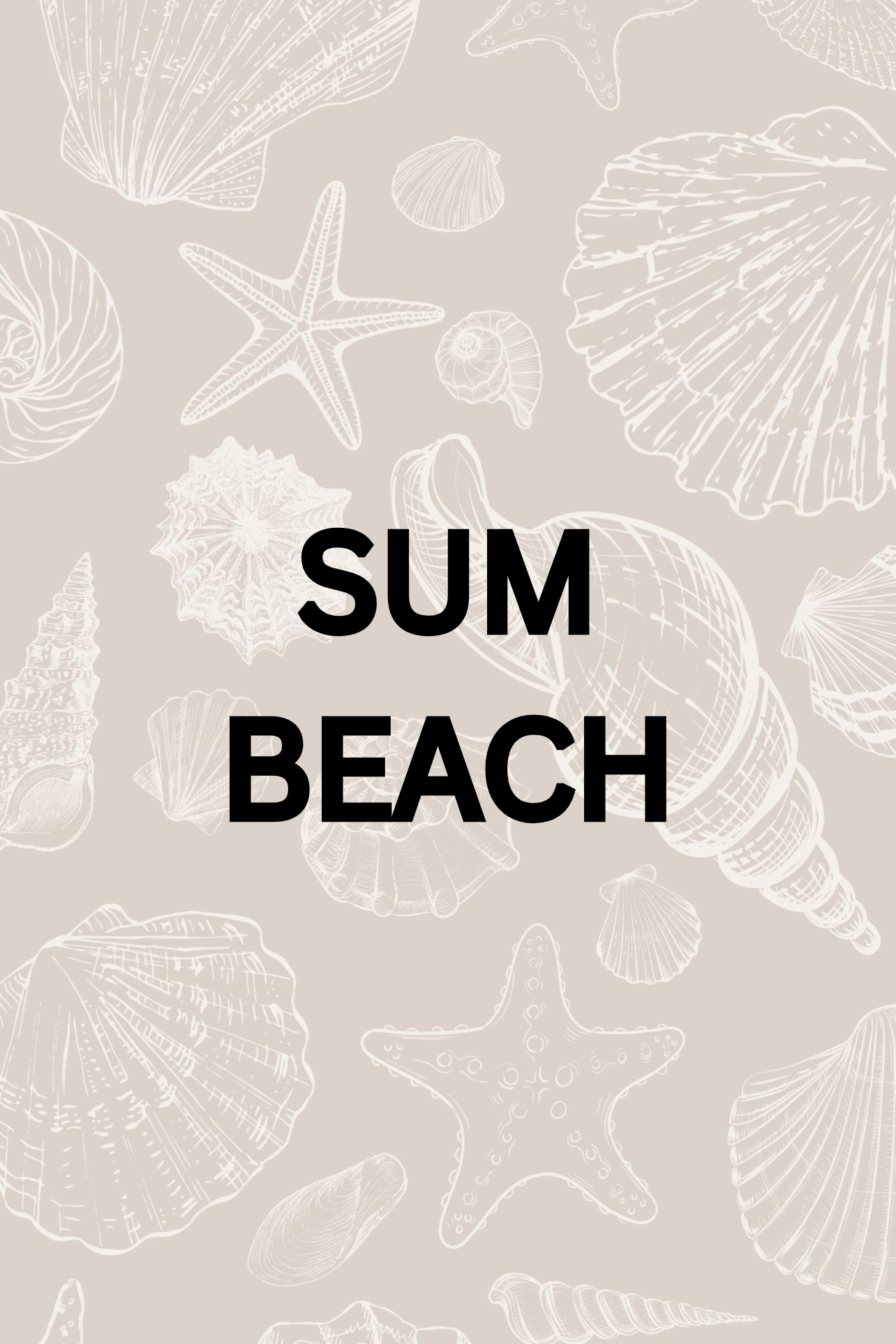 SUM BEACH Auto Diffuser