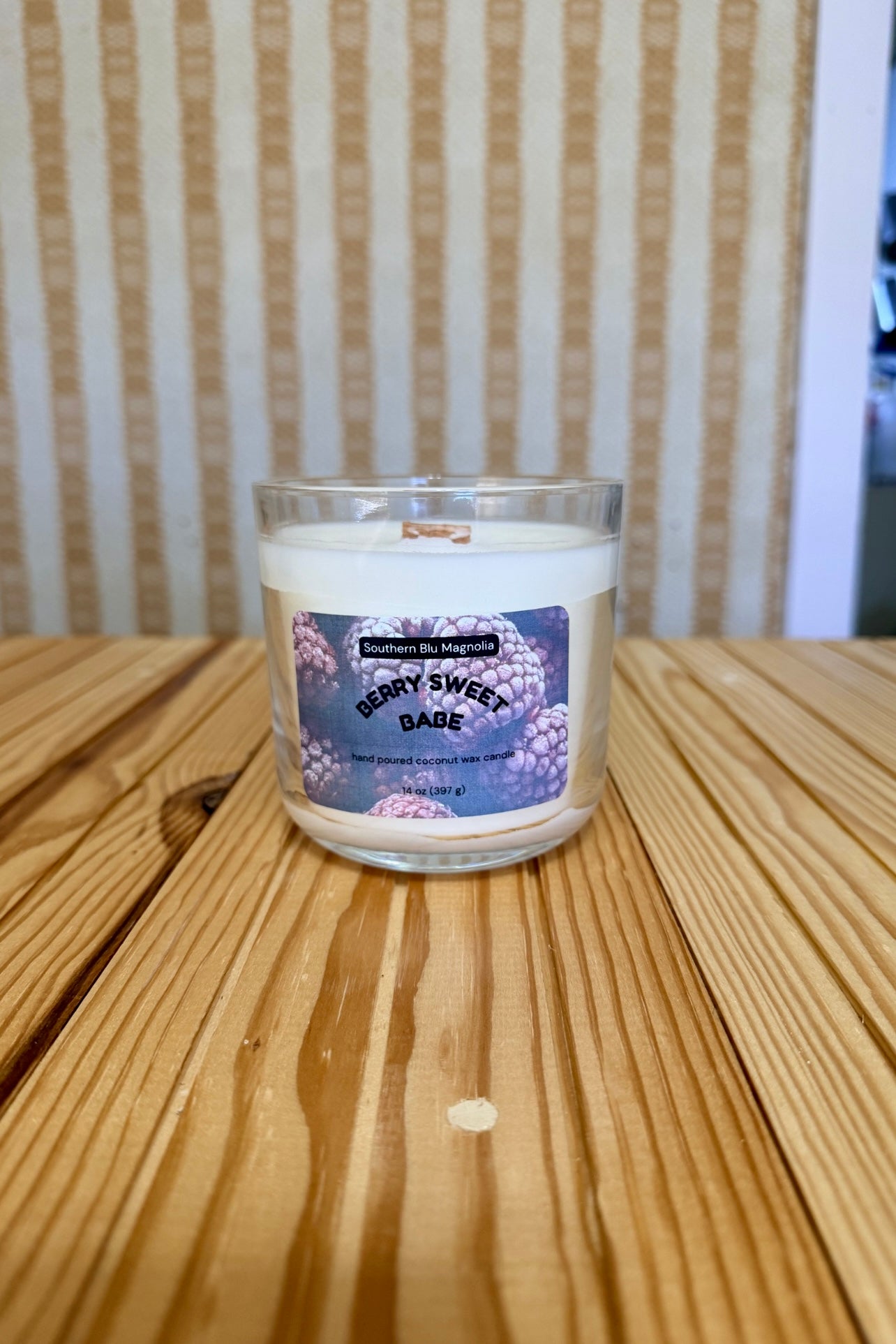 BERRY SWEET BABE Coconut Wax Candle