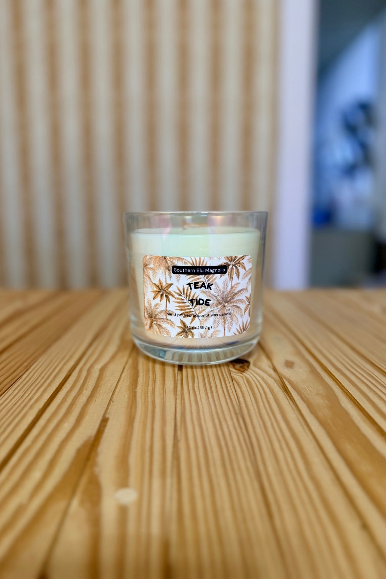 TEAK TIDE Coconut Wax Candle