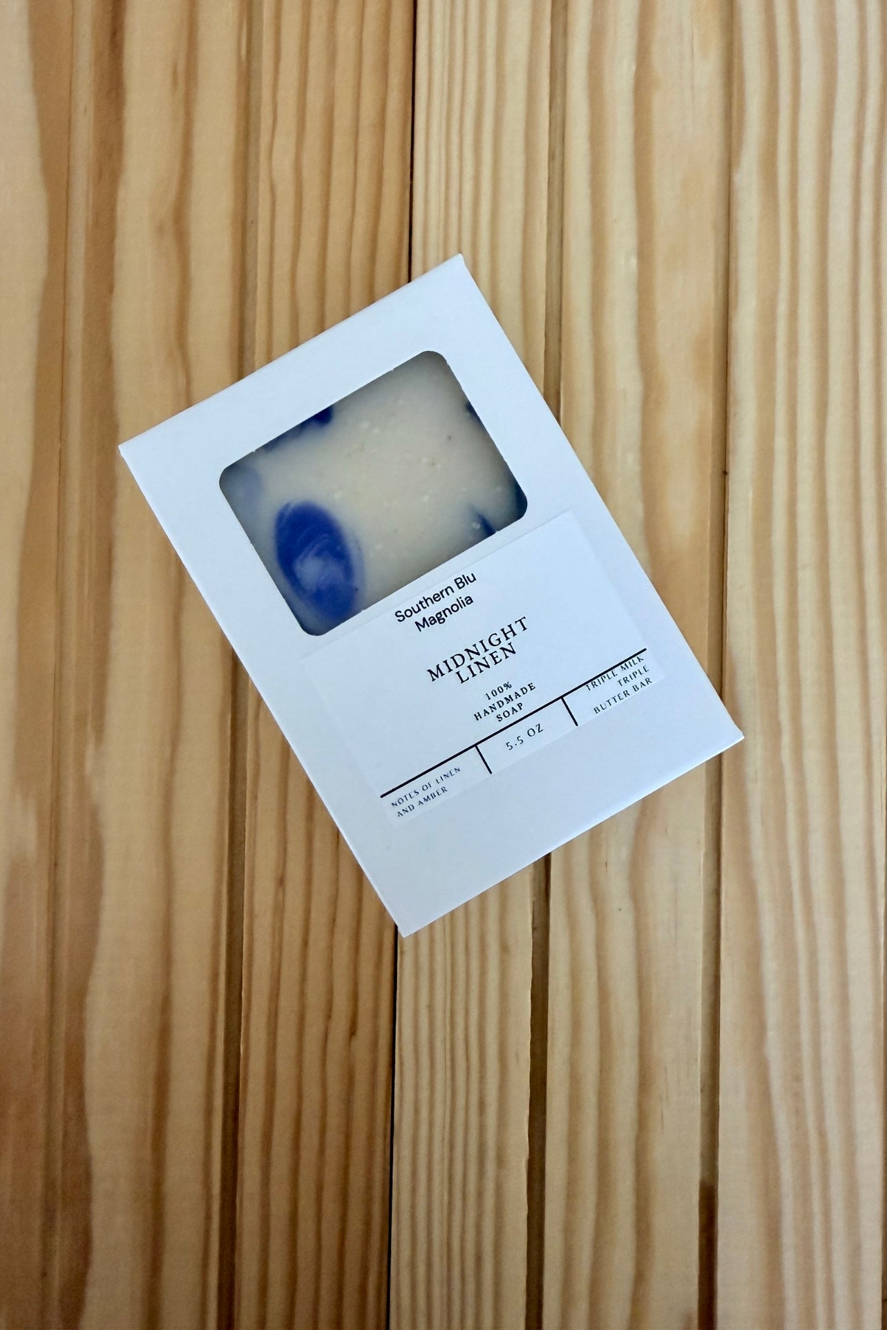 MIDNIGHT LINEN Handmade Soap