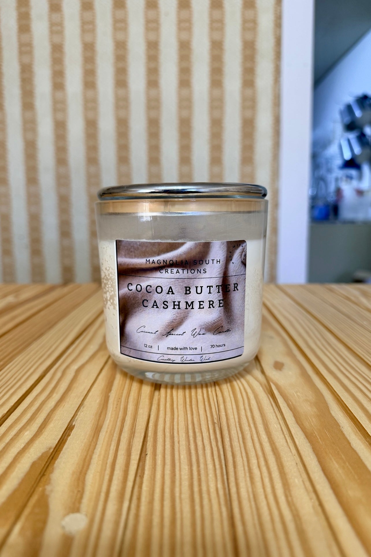 COCOA BUTTER CASHMERE Coconut Apricot Wax Candle