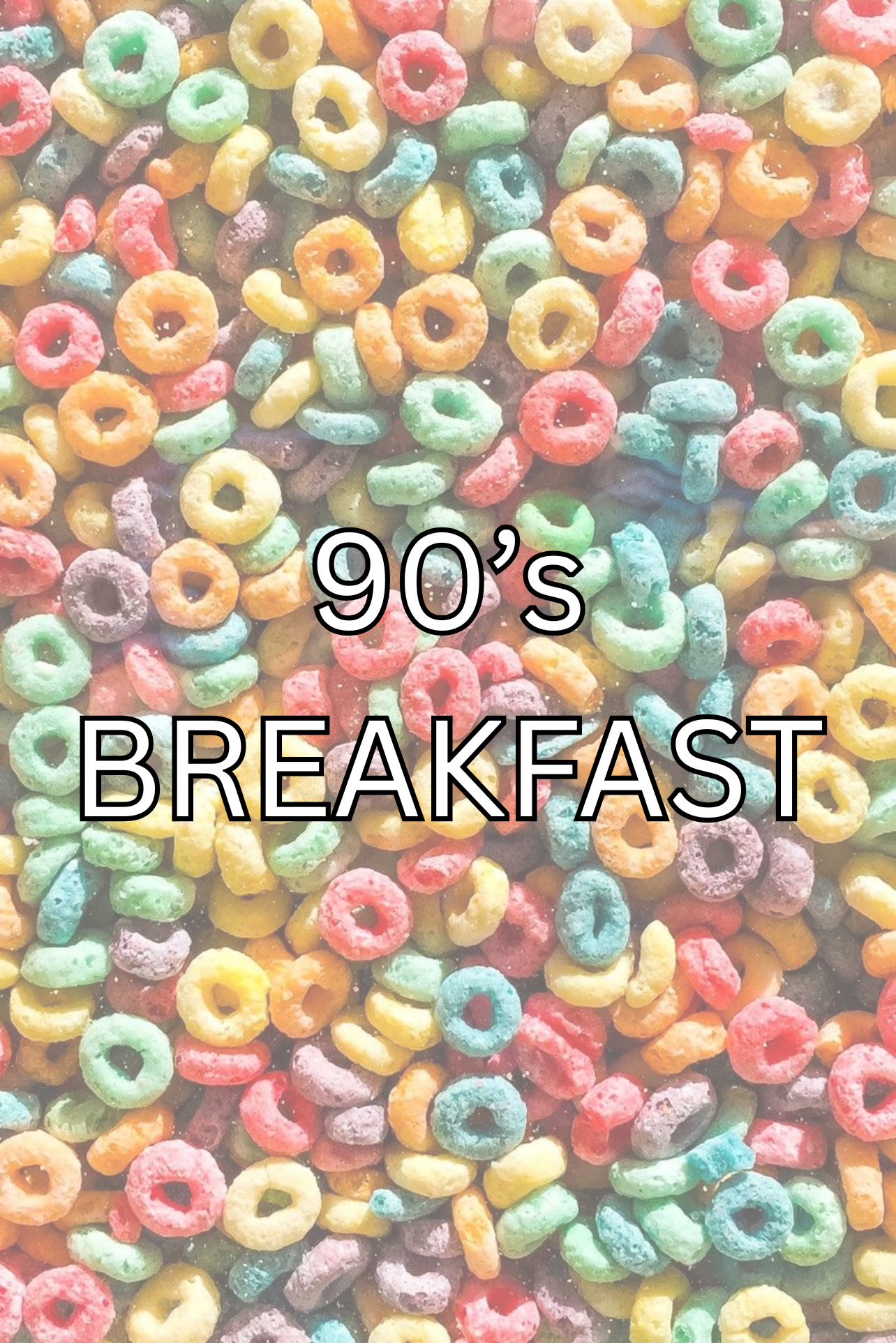 90’s BREAKFAST Auto Diffuser
