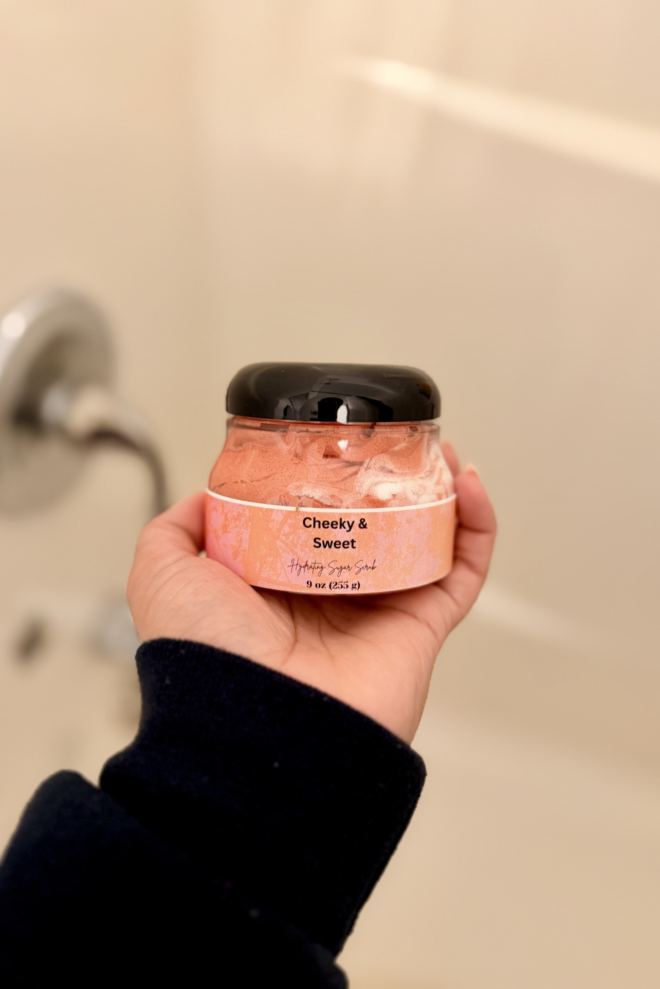 CHEEKY & SWEET Foaming Hydrating Sugar Scrub