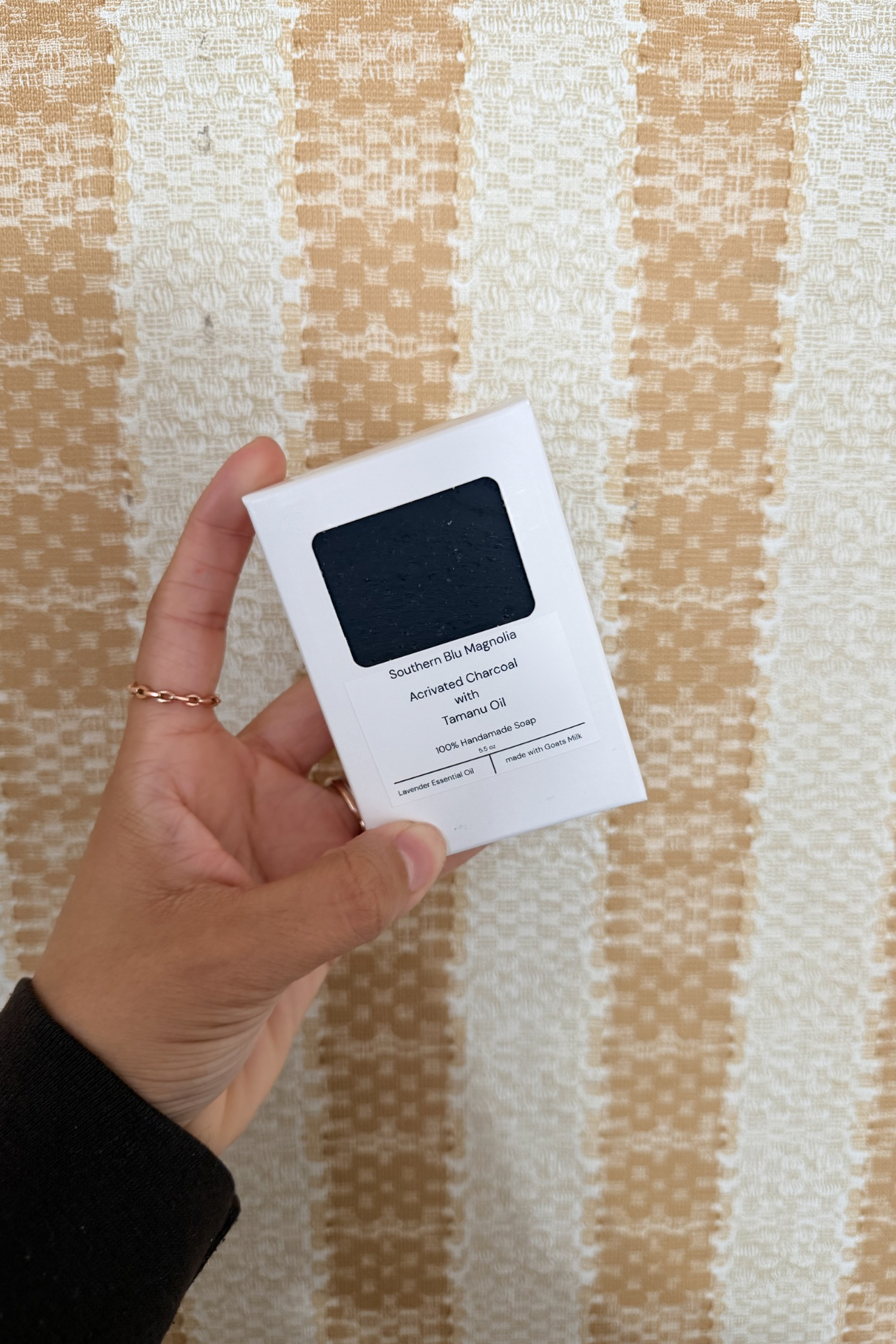 ACTIVATED CHARCOAL Handmande Soap