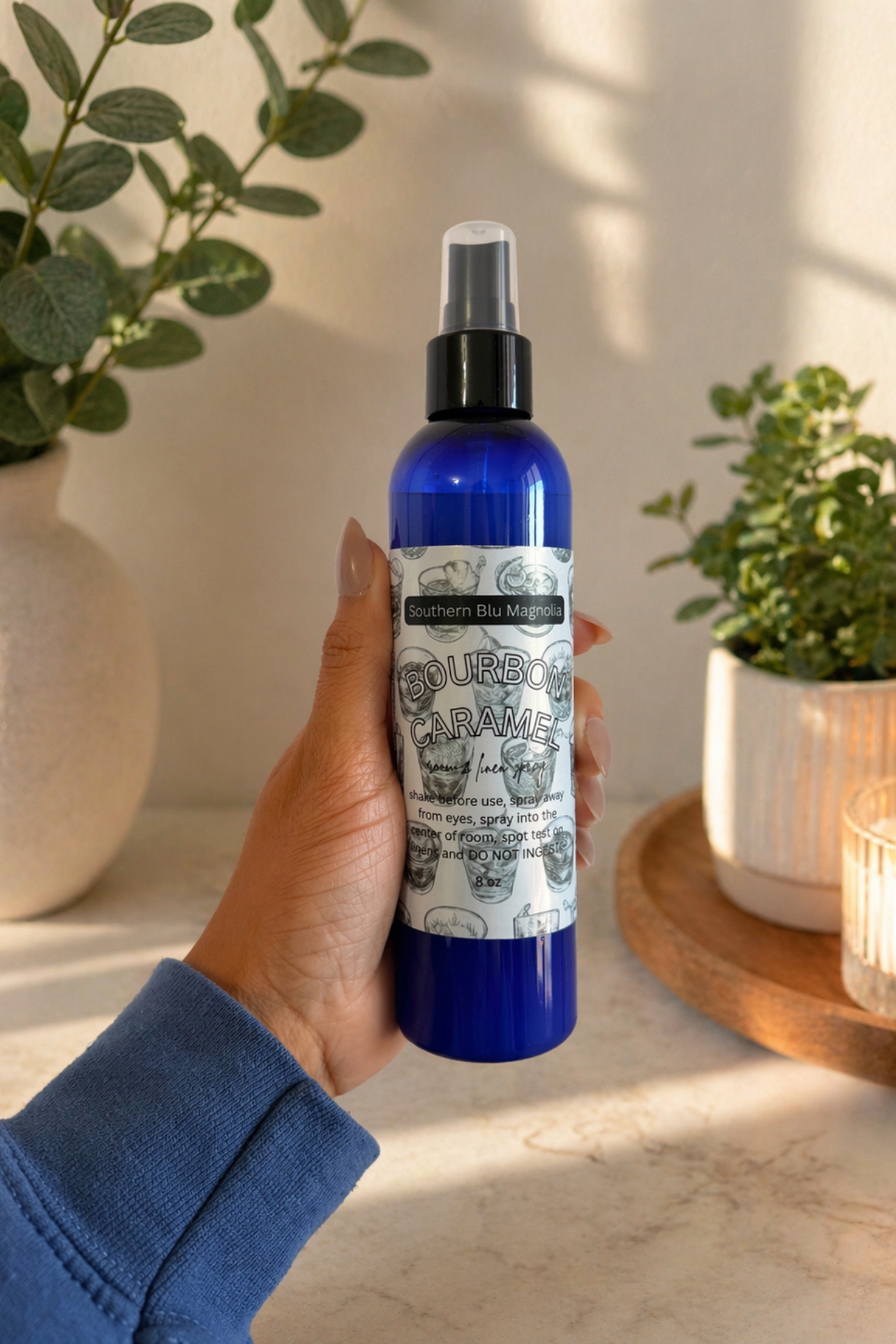 BOURBON CARAMEL Room + Linen Spray