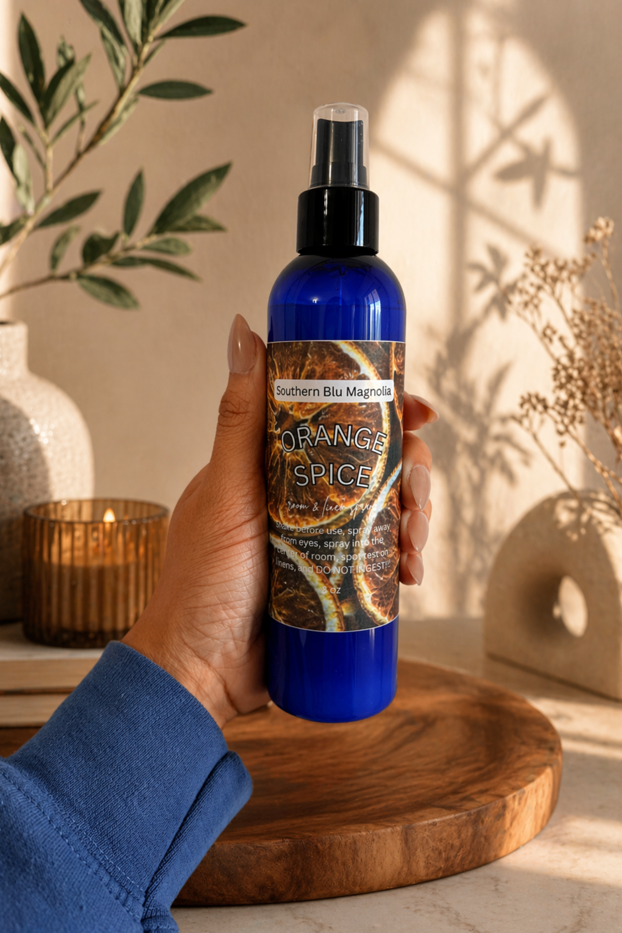 ORANGE SPICE Room + Linen Spray
