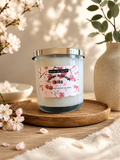 CHERRY BLOSSOM KISS Coconut Apricot Wax Candle