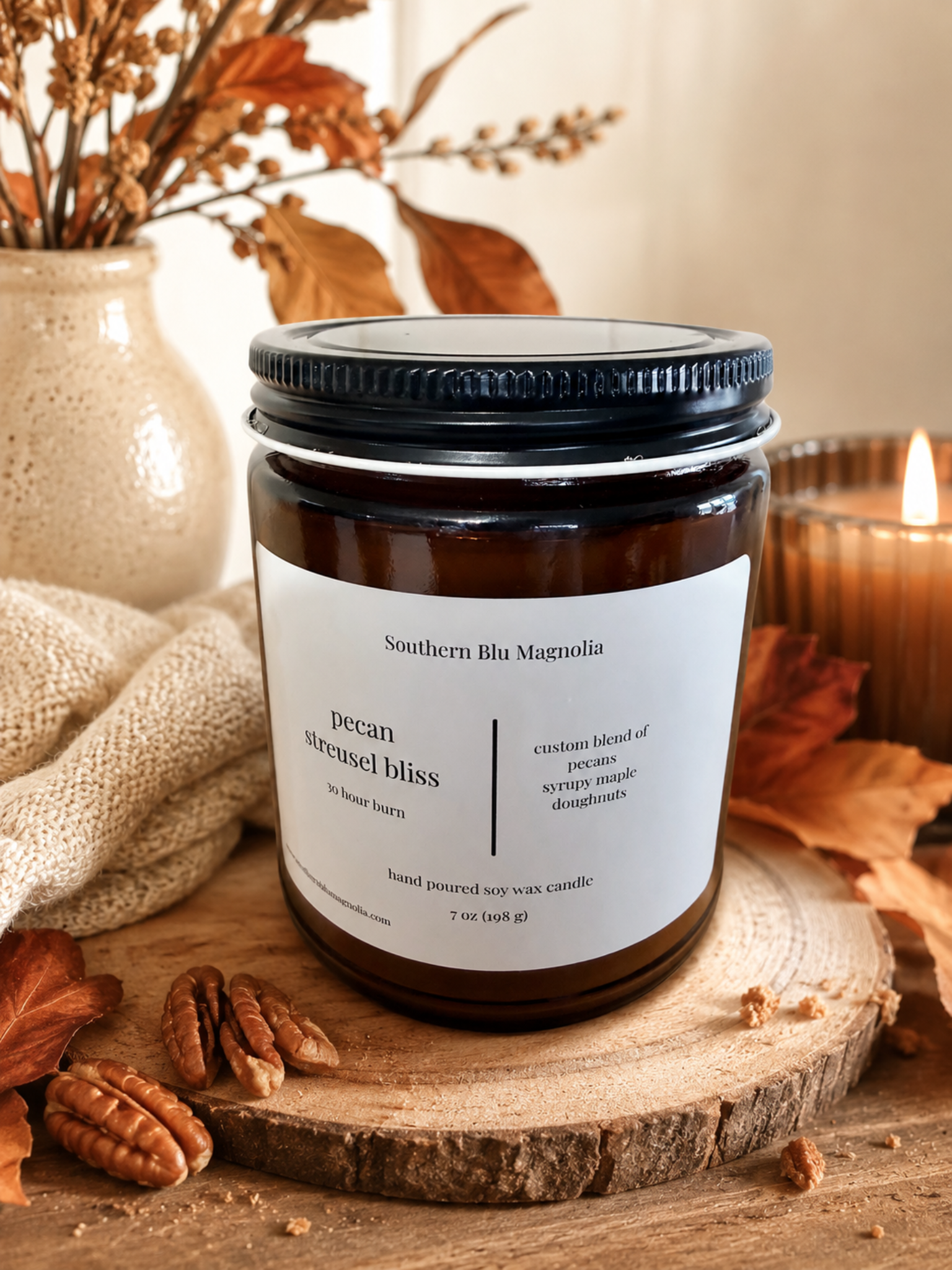 PECAN STREUSEL BLISS Soy Candle