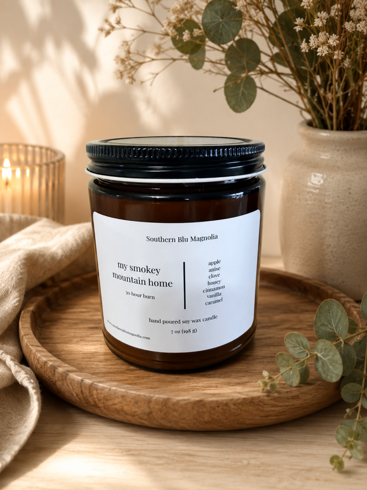 MY SMOKEY MOUNTAIN HOME Soy Candle