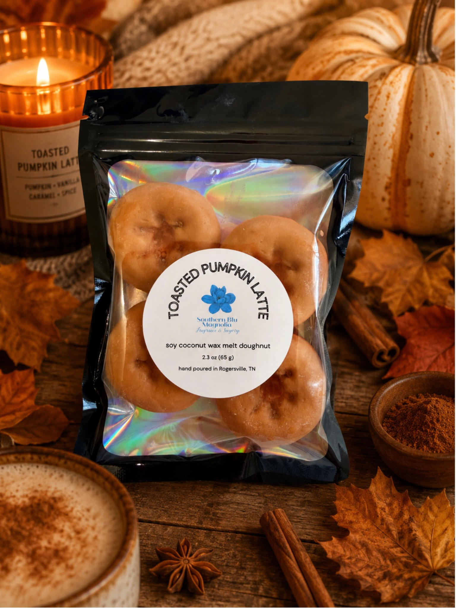 TOASTED PUMPKIN LATTE Wax Melts